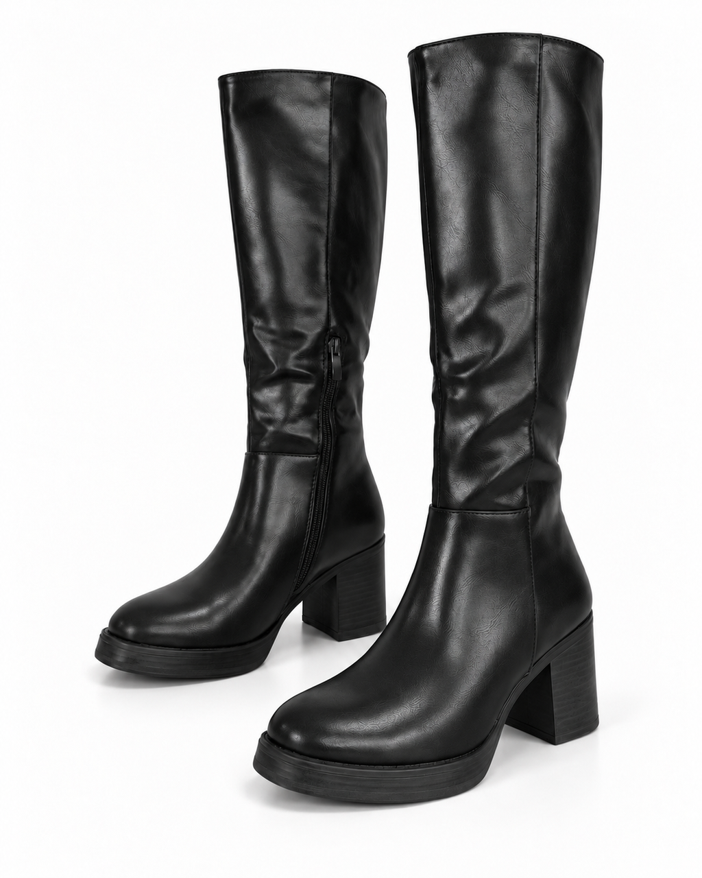Bota Alta Negra Praga
